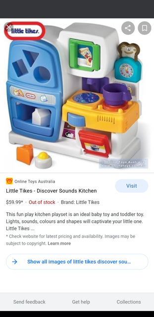 little tikes mini kitchen